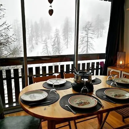 アパート Cosy Apart, Snow Surf, Foux D'allos Avec Vue ラ・フー